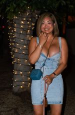 CAROLINE CHOI Arrives at Catch Steak in West Hollywood 09/24/2022