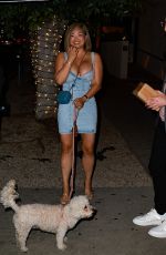 CAROLINE CHOI Arrives at Catch Steak in West Hollywood 09/24/2022