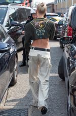CAROLINE DAUR Arrives at Etro Show at Milan Fashion Week 09/23/2022