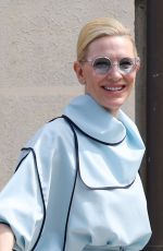 CATE BLANCHETT Arrives at Excelsior Hotel at 79th Venice International Film Festival 09/01/2022