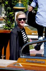CATE BLANCHETT Arrives at Hotel Excelsior in Venice 09/10/2022