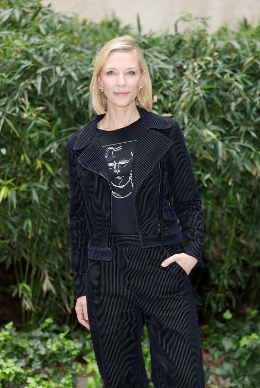 CATE BLANCHETT at Giorgio Armani Fashion Show in Milan 09/25/2022