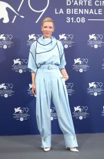 CATE BLANCHETT at Tar Photocall at 2022 Venice International Film Festival 09/01/2022