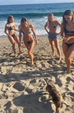 CAYLEE COWAN and ELISHA and RENEE HERBERT for Jumelle Swimwear 08/24/2022