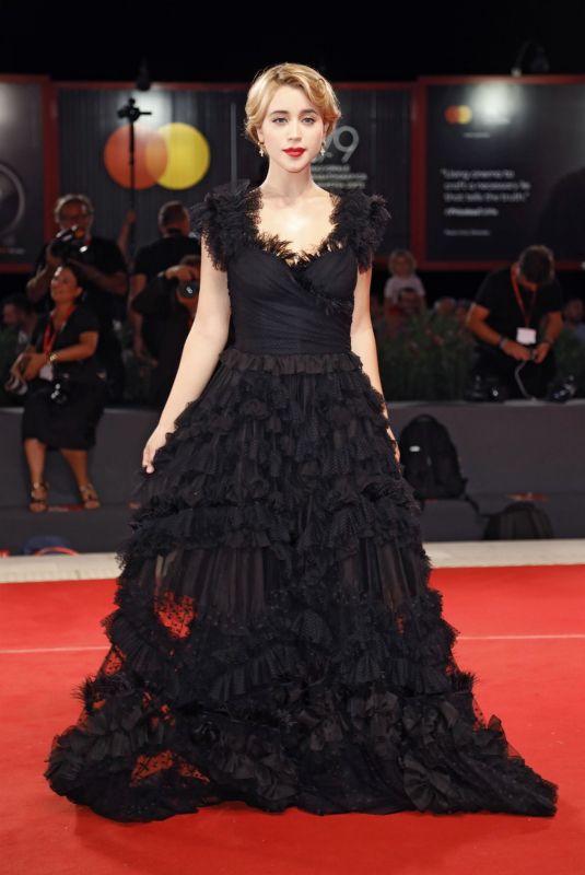 CAYLEE COWAN at Dreamin’ Wild Premiere at 79th Venice International Film Festival 09/07/2022