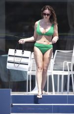 CHaNELLE HAYEs in Bikini at a Pool on Holiday in Greece 09/03/2022