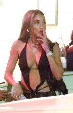 CHANTEL JEFFRIES Out for a Smoke Break in West Hollywood 09/05/2022
