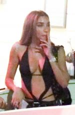 CHANTEL JEFFRIES Out for a Smoke Break in West Hollywood 09/05/2022