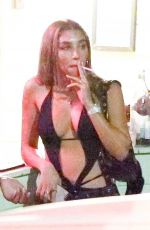 CHANTEL JEFFRIES Out for a Smoke Break in West Hollywood 09/05/2022