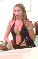 CHANTEL JEFFRIES Out for a Smoke Break in West Hollywood 09/05/2022