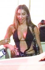 CHANTEL JEFFRIES Out for a Smoke Break in West Hollywood 09/05/2022