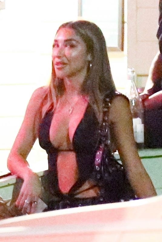 CHANTEL JEFFRIES Out for a Smoke Break in West Hollywood 09/05/2022