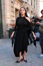 CHARI XCX Arrives at Loewe Show at Paris Fashion Week 09/30/2022