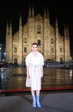 CHARLI HOWARD at Moncler Show at Milan Fashion Week 09/24/2022