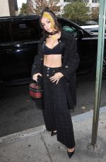 CHARLI XCX Arrives at a Fashion Week Event in New York 09/12/2022