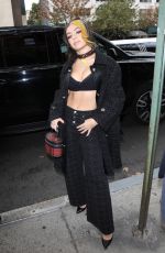 CHARLI XCX Arrives at a Fashion Week Event in New York 09/12/2022