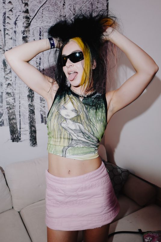CHARLI XCX at Heaven by Marc Jacobs & Doja Cat Fall 2022 Party in New York 09/10/2022