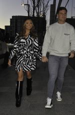 CHARLOTTE DAWSON on a Date Night in Manchester 09/23/2022