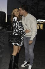 CHARLOTTE DAWSON on a Date Night in Manchester 09/23/2022