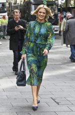 CHARLOTTE HAWKINS Arrives at Classic FM Breakfast Show in London 09/30/2022
