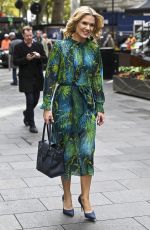 CHARLOTTE HAWKINS Arrives at Classic FM Breakfast Show in London 09/30/2022