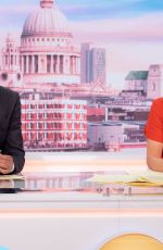 CHARLOTTE HAWKINS at Good Morning Britain in London 08/31/2022