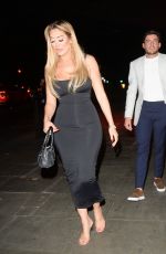 CHLOE FERRY and SOPHIE KASAEI Leaves Jog-On to Cancer at Proud Embankment in London 09/28/2022