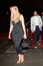 CHLOE FERRY and SOPHIE KASAEI Leaves Jog-On to Cancer at Proud Embankment in London 09/28/2022