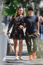 CHLOE LUKASIAK and Brook Khoury Out for Lunch in Los Angeles 09/27/2022