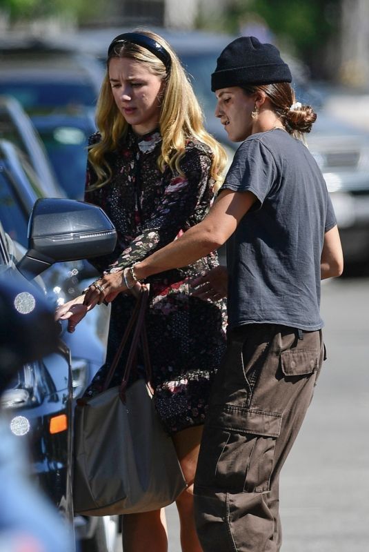 CHLOE LUKASIAK and Brook Khoury Out for Lunch in Los Angeles 09/27/2022 ...