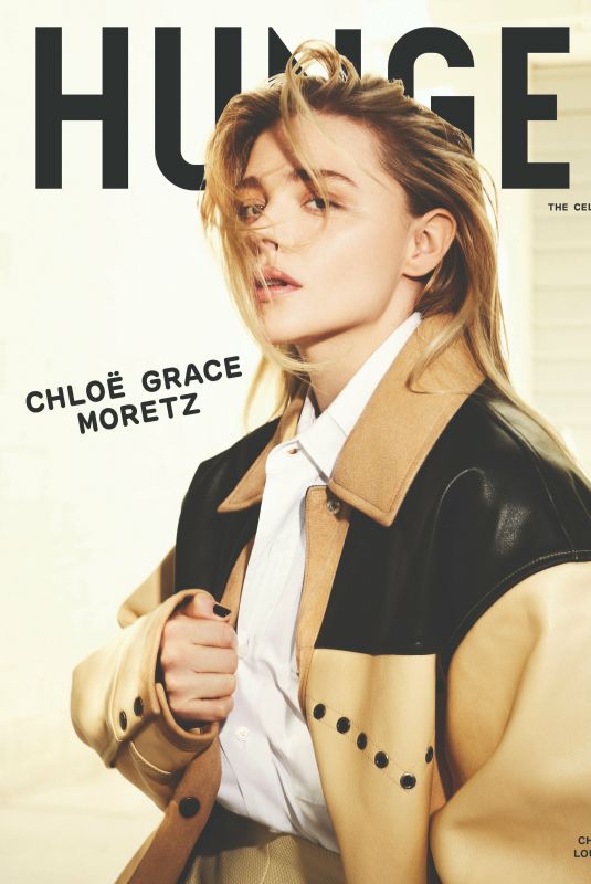 CHLOE MORETZ on the Cover of Hunger magazine Celebrity Issues, September 2022