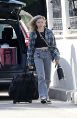 CHLOE MORETZ Out and About in Los Angeles 09/29/2022