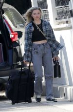CHLOE MORETZ Out and About in Los Angeles 09/29/2022