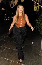 CHLOE PATTON Arrives at Georgia Steel x Miss Pap Launch Party in London 09/06/2022