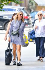 CHLOE SEVIGNY Oout with Her Mom in New York 09/20/2022