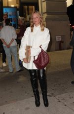 CHLOE SEVIGNY Out for Private Dinner Party at New York Fashion Week 09/08/2022