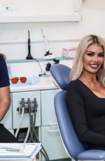 CHLOE SIMS at Dr Richard Marques Devonshire Place Dental Clinic in London 09/23/2022