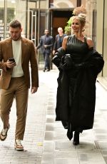 CHLOE SIMS Out with Her Brother Charles Sims for Lunch with OnlyFans TV Producer in London 09/27/2022