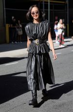 CHRISELLE LIM Leaves Altuzarra Show at New York Fashion Week 09/10/2022