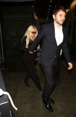CHRISTINA AGUILERA and Matthew Rutler Out for Family Dinner at Avra in Beverly Hills 09/10/2022