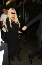 CHRISTINA AGUILERA and Matthew Rutler Out for Family Dinner at Avra in Beverly Hills 09/10/2022