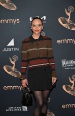 CHRISTINA RICCI at 74th Primetime Emmy Awards Performers Nominee Reception Television Academy in Los Angeles 09/08/2022
