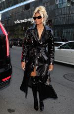 CIARA Arrives at Revolve Party at NYFW in New York 09/08/2022