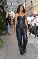 CIARA Leaves Her Hotel in New York 09/07/2022