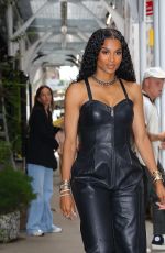 CIARA Leaves Her Hotel in New York 09/07/2022