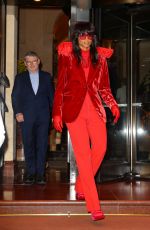 CIARA Leaves Her Hotel in New York 09/14/2022