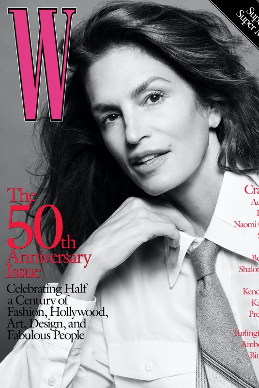CINDY CRAWFORD for W Magazine 50th Anniversary, September 2022
