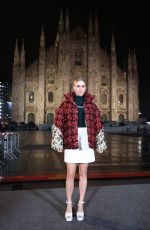 CLAIRE HOLT at Moncler Fashion Show in Milan 09/24/2022