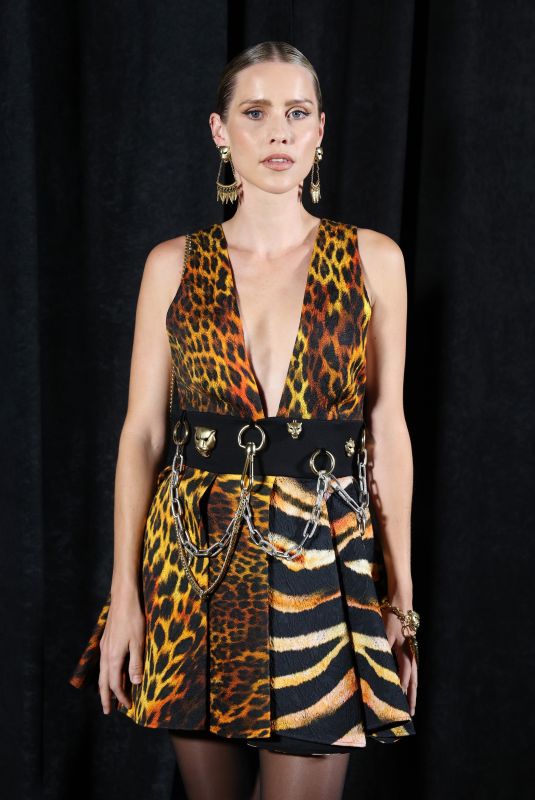 CLAIRE HOLT at Roberto Cavalli Show at Milan Fashion Week 09/21/2022