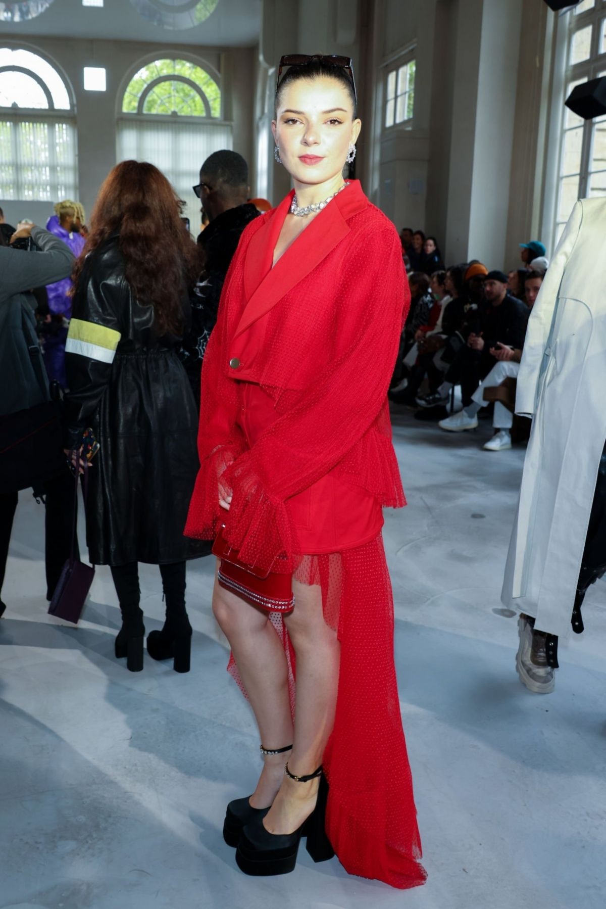 CLARA MARZ at Victoria/Tomas Show at Paris Fashion Week 09/27/2022 ...